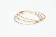 Tri-Color Eternity Diamond Bangles - Wrist