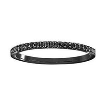 Black Diamond Eternity Ring - Rings