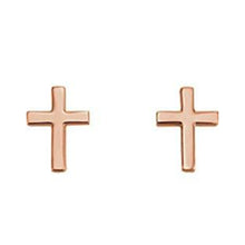 Simple Cross Earrings - Earrings