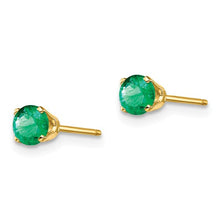 Emerald Stud Earrings - Earrings