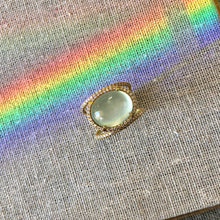 Green Bubble Diamond Ring - Ring