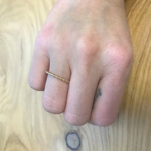 Thin Rope Stacking Ring - Rings