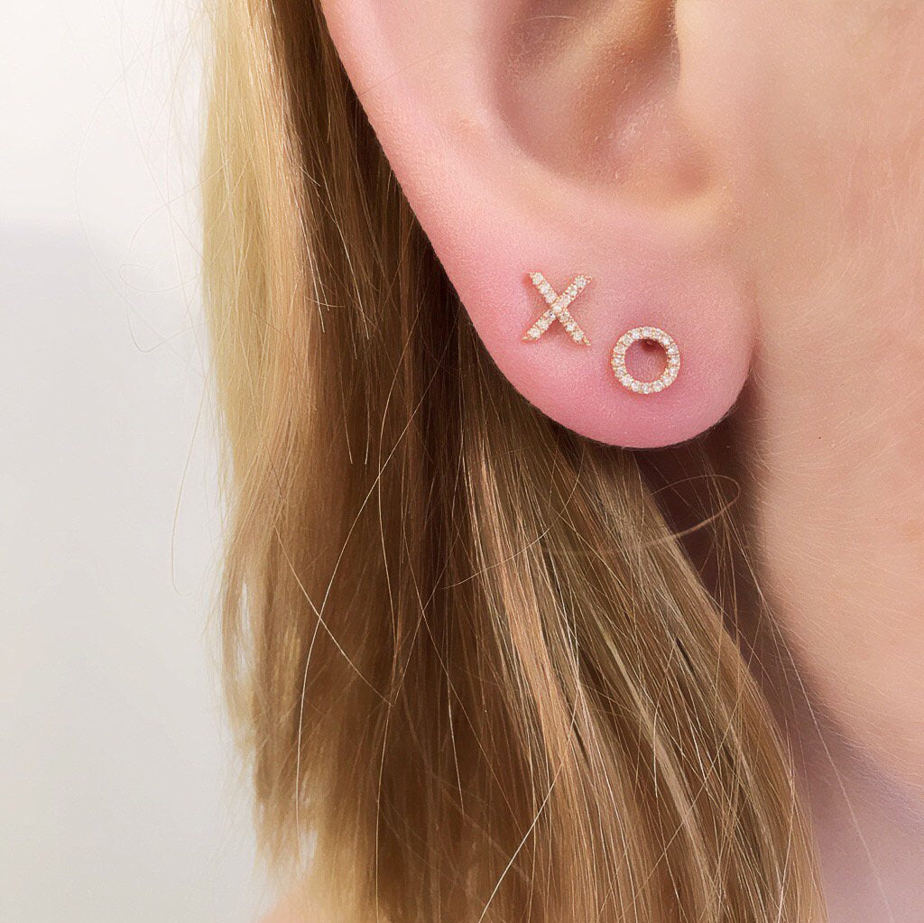 XO Stud Earrings - Earrings