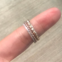 Sophia Baguette and Round Diamond Band - Rings