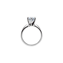 Forever One Moissanite Six Prong Solitaire Engagement Ring - Rings
