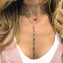 Rainbow Gem Necklace - Necklace