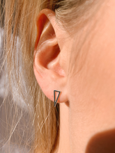 Triangle Stud Earrings - Earrings