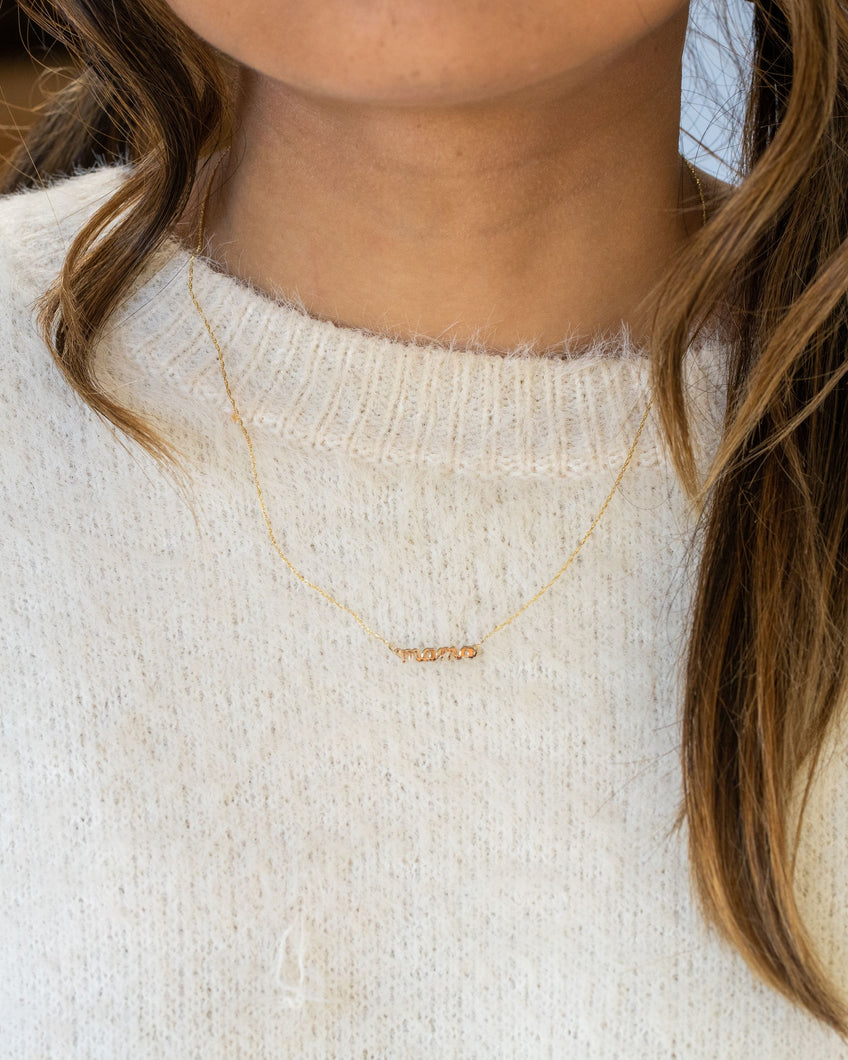 Mama Necklace - Necklaces