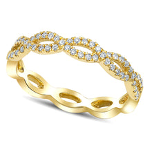 Diamond Infinity Ring - Rings